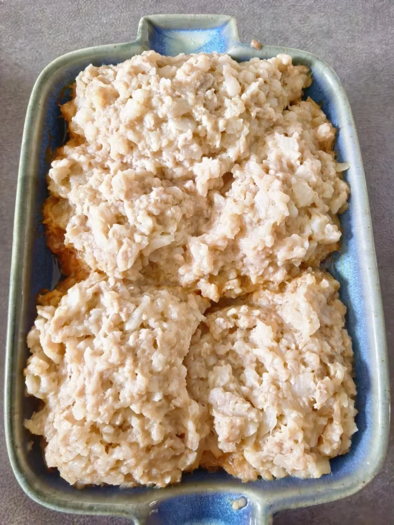 Steamed Yam and Pork Meatballs