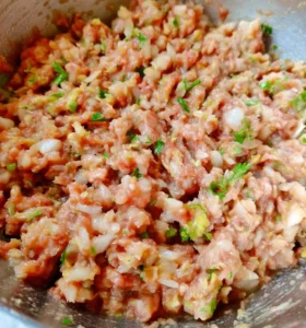 Pork and Napa Cabbage Wontons