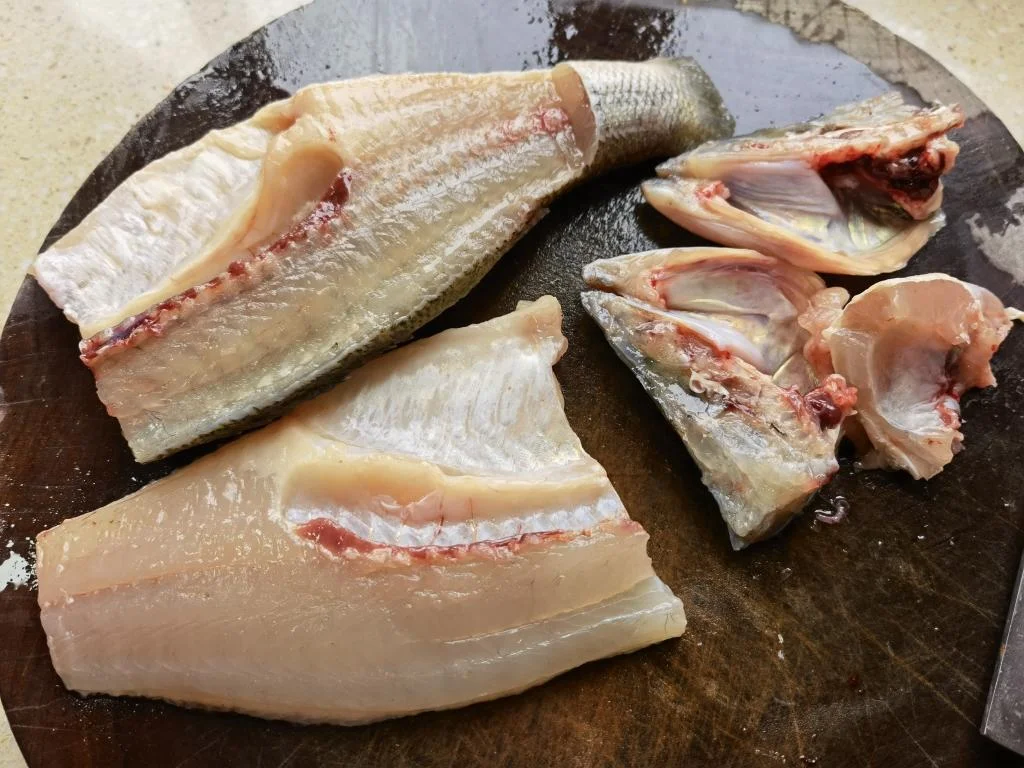 Pan-Fried Sea Bass Chunks