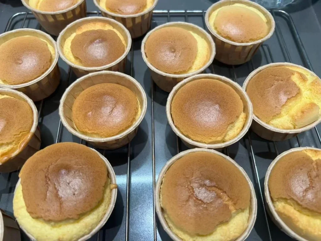 Fresh Milk Mochi Cake