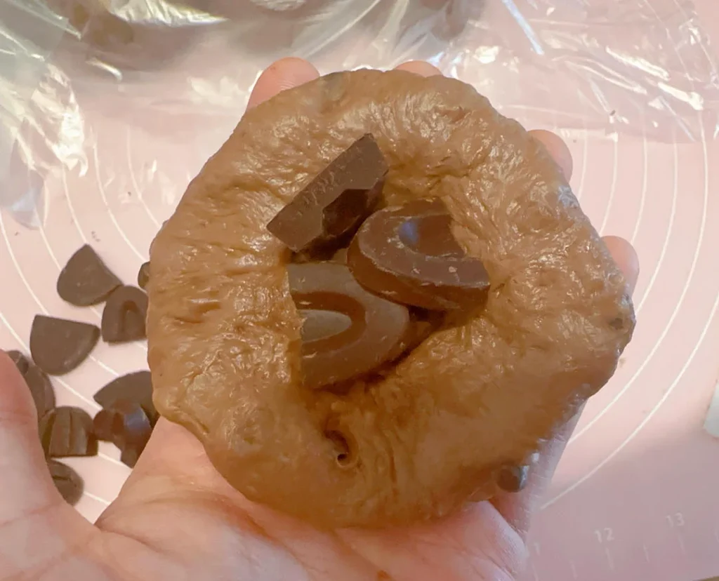 Double Chocolate Lava Cocoa Buns (Black-Eyed Pea Buns)