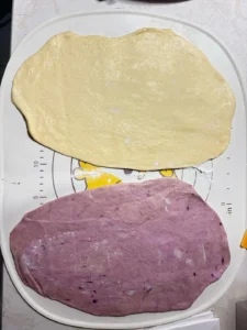Blueberry Toast Bread (No-Knead Version)