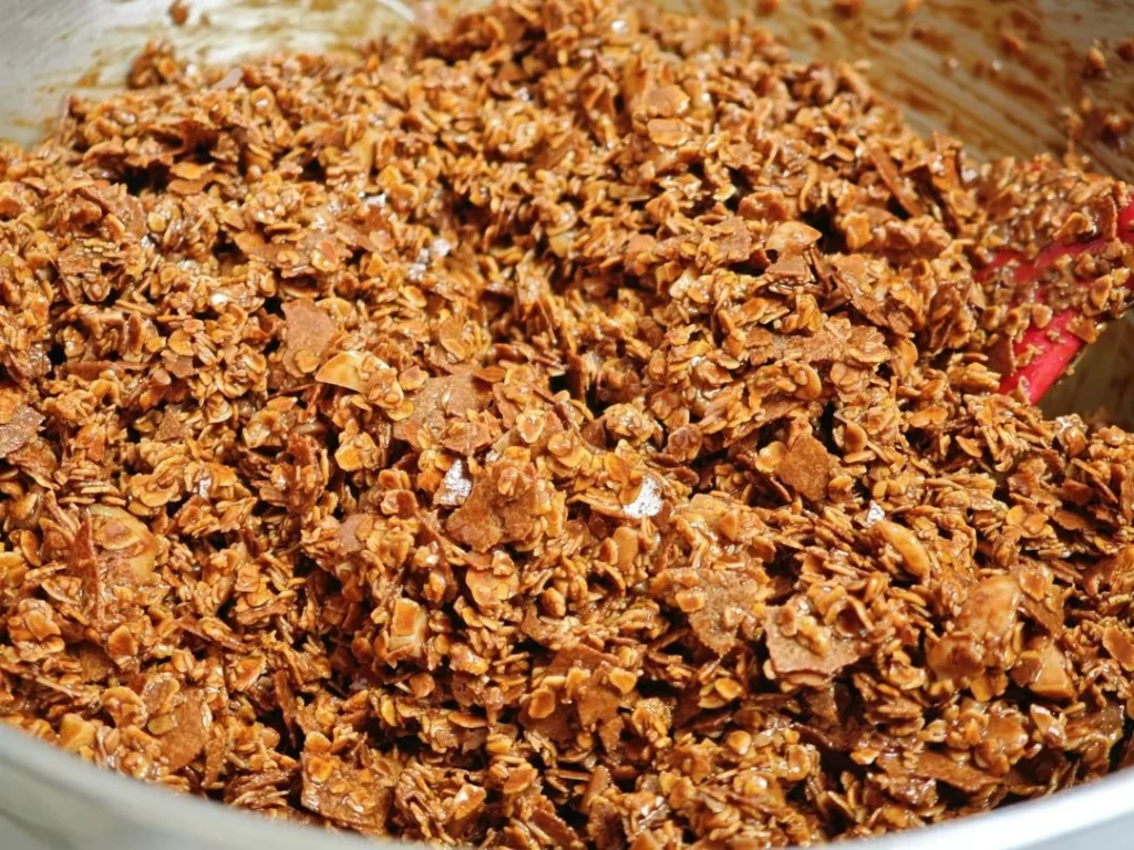 Crispy Chocolate Oat Sandwich Cookies with Cream Cheese Filling