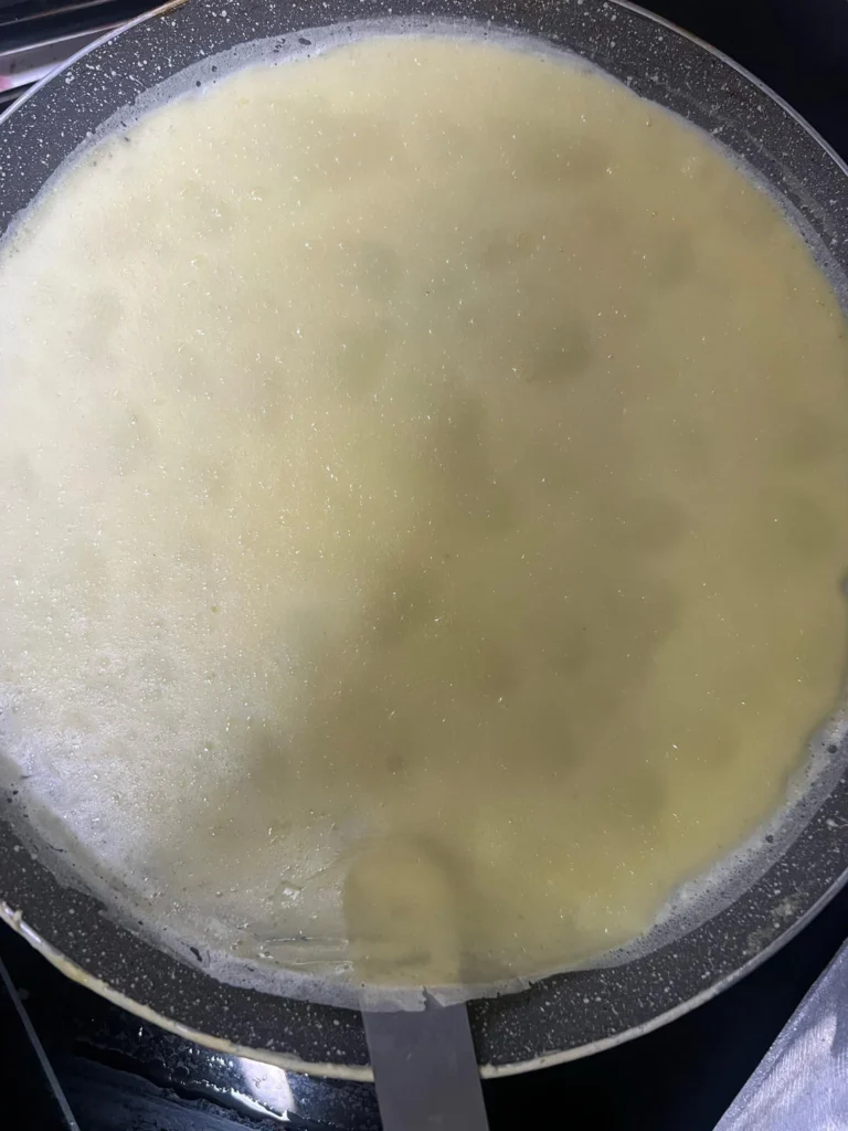 Durian or Mango Towel Roll Cake with Perfect Crepe Skin