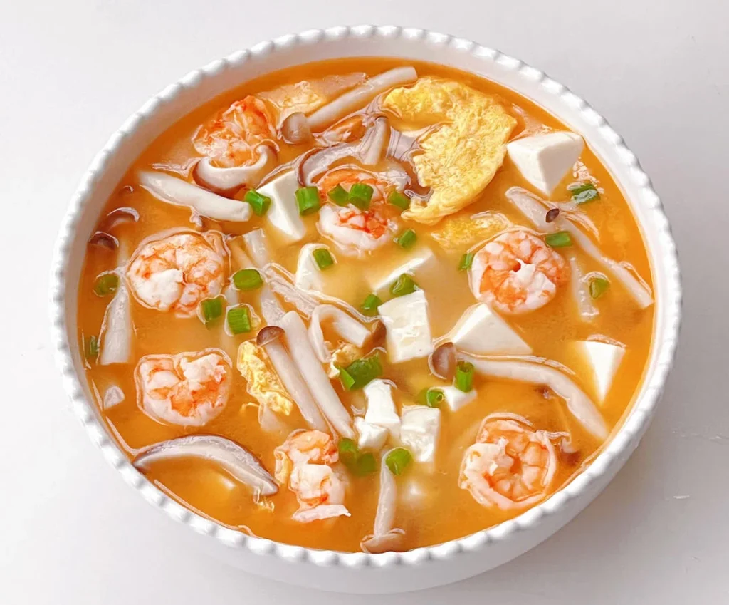 Three-Fresh Mushroom Soup