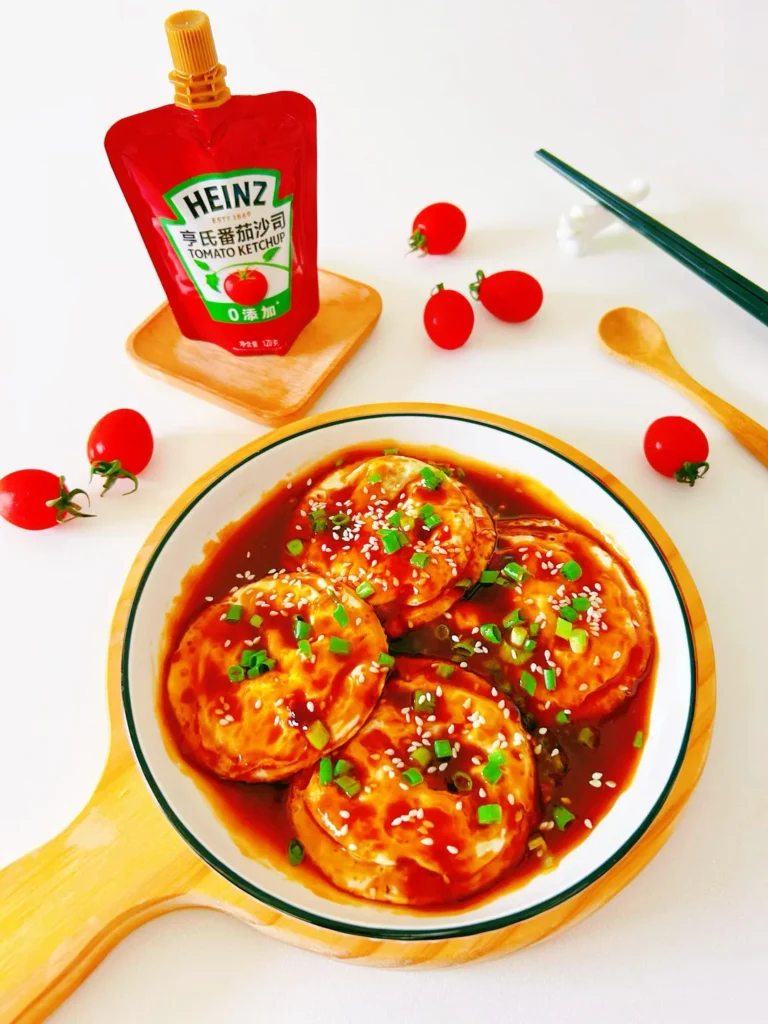 Sweet and Sour Eggs in Tomato Sauce