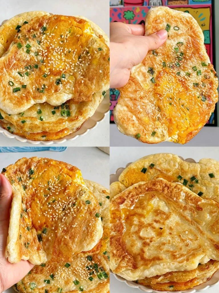 Super Soft Bubble Egg Pancakes