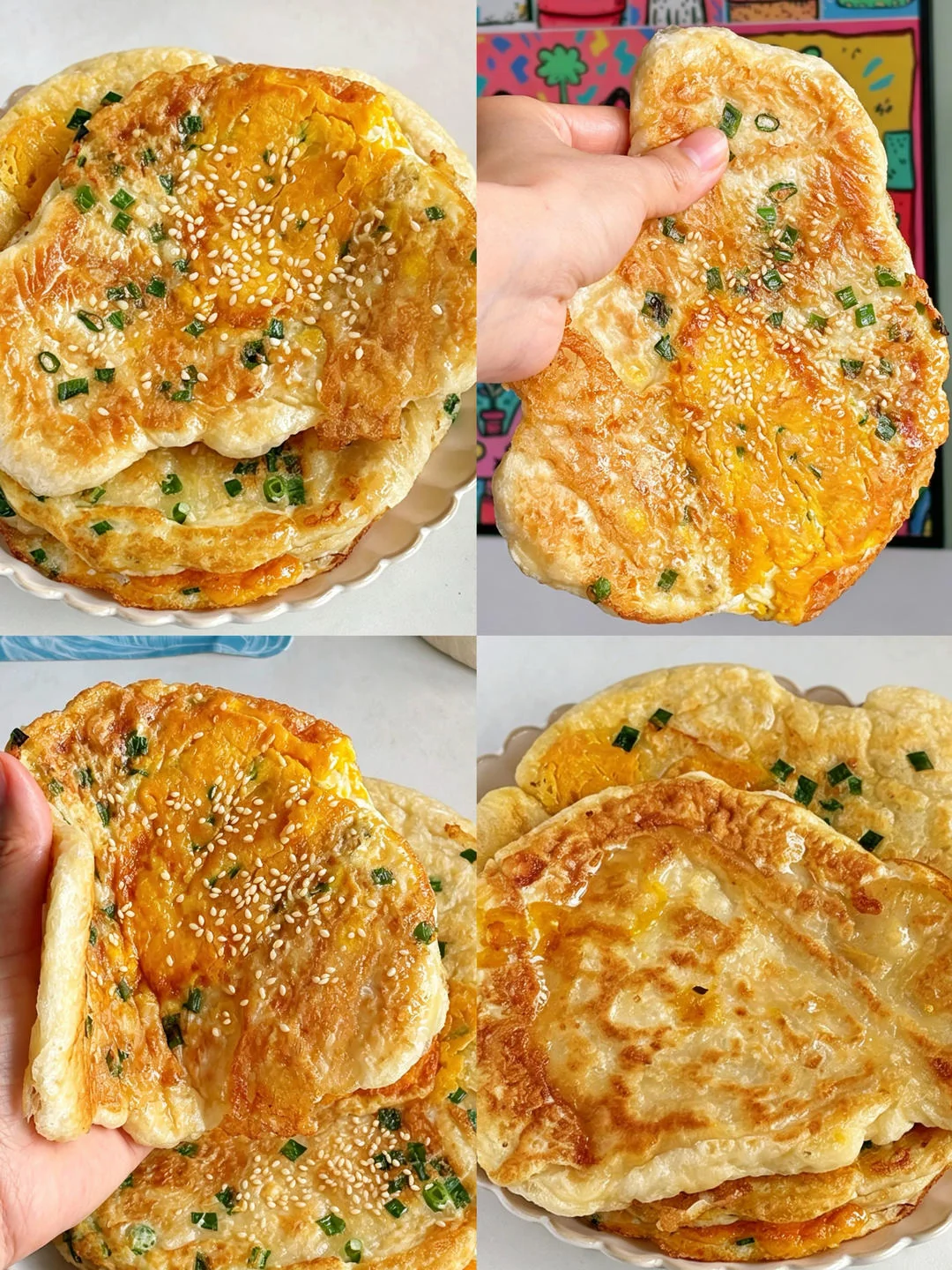 Super Soft Bubble Egg Pancakes
