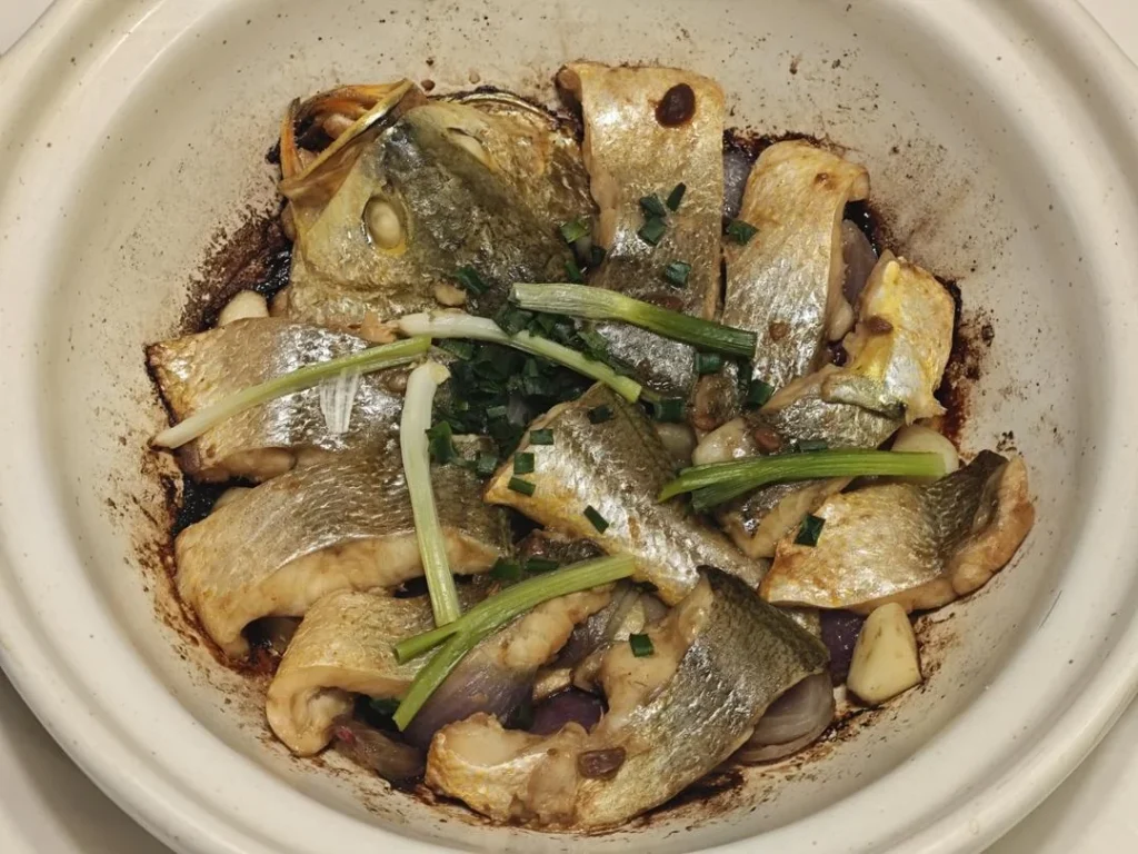 Claypot Braised Yellow Croaker