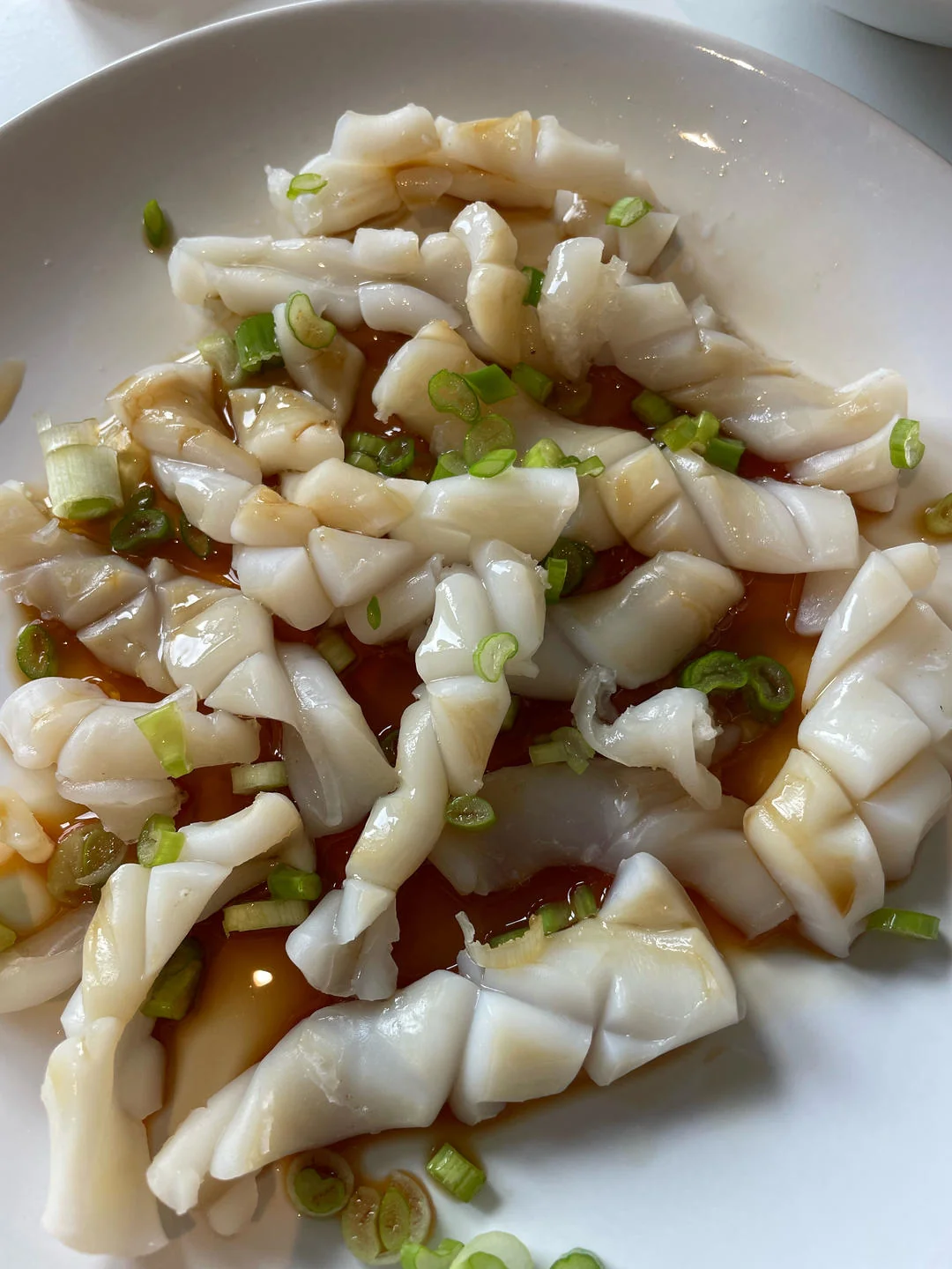 Low-Fat Blanched Squid Tubes