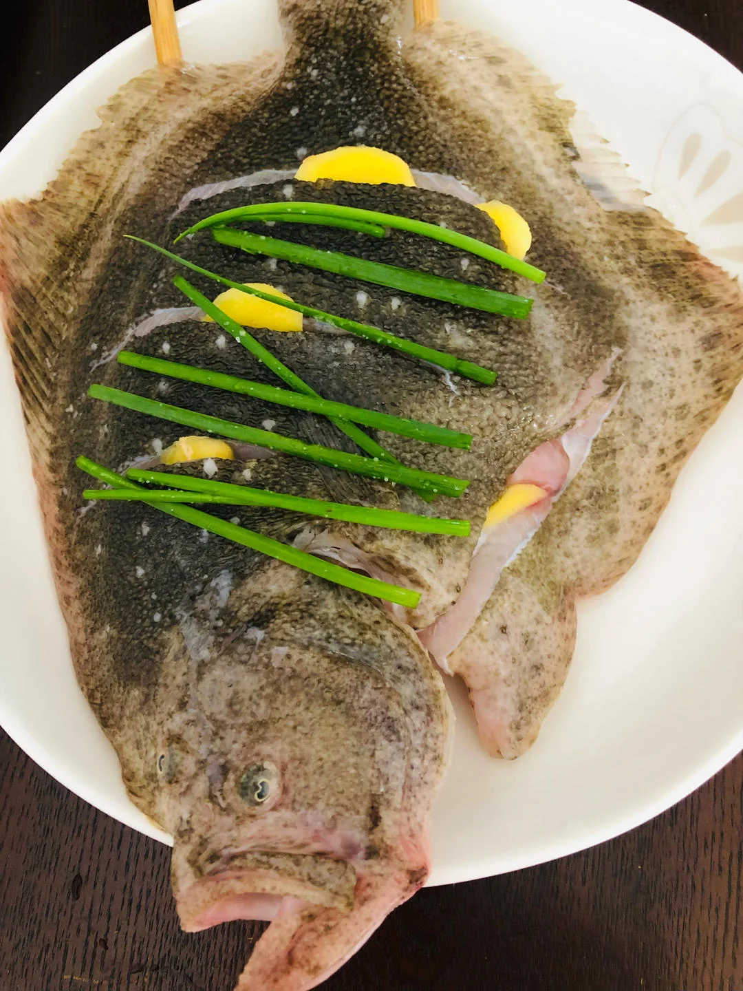 Steamed Turbot (Light & Tender, No Fishy Smell)
