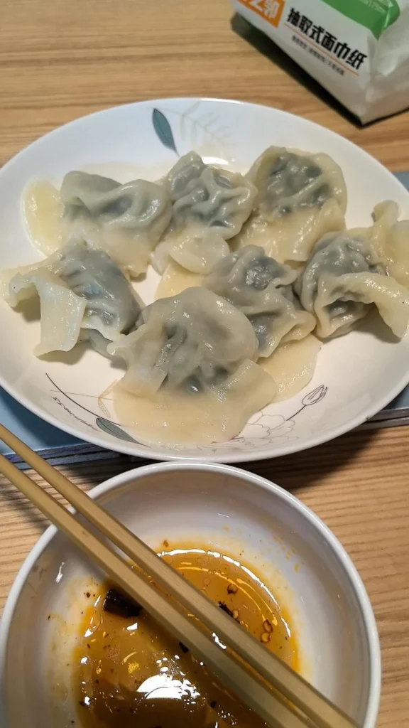 Chive and Pork Dumplings