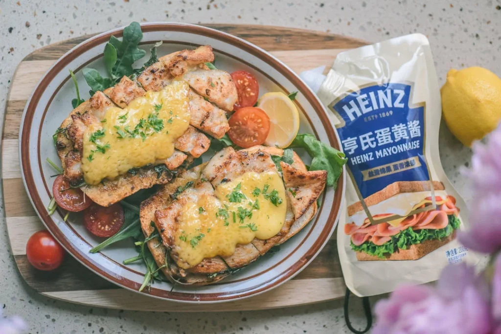 Homemade Nutritious Breakfast | Mayo Pan-Seared Chicken Breast Sandwich