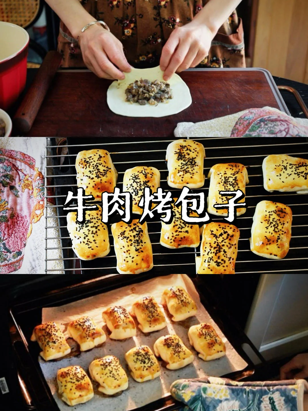 Beef Baked Buns