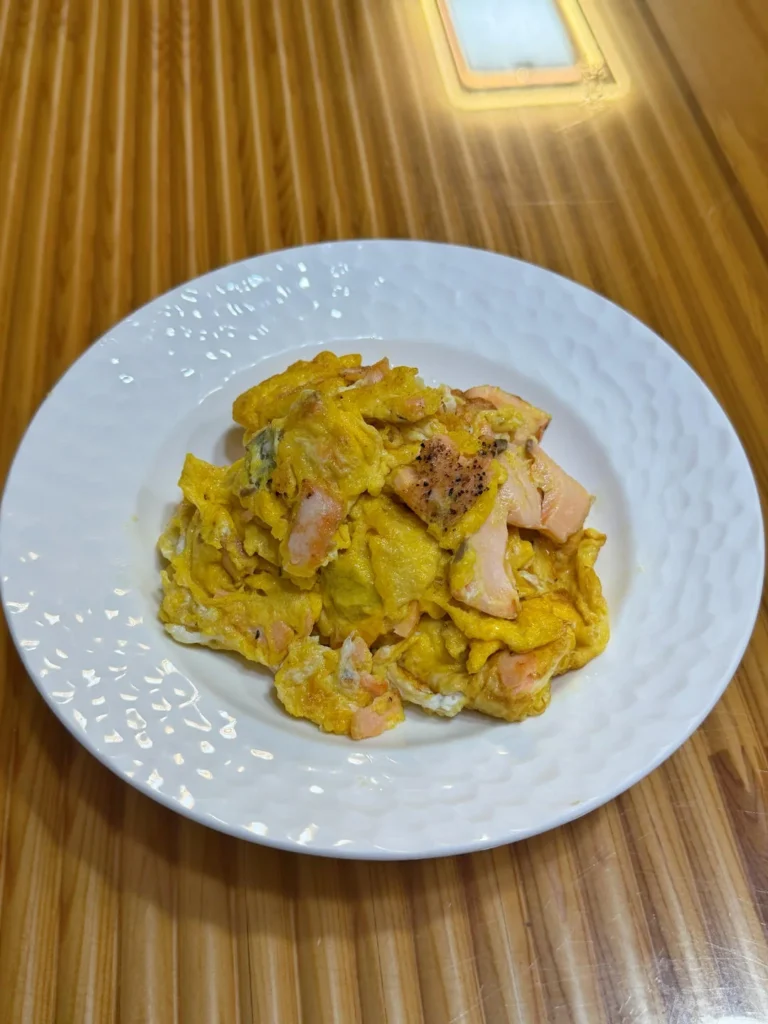 Salmon Scrambled Eggs