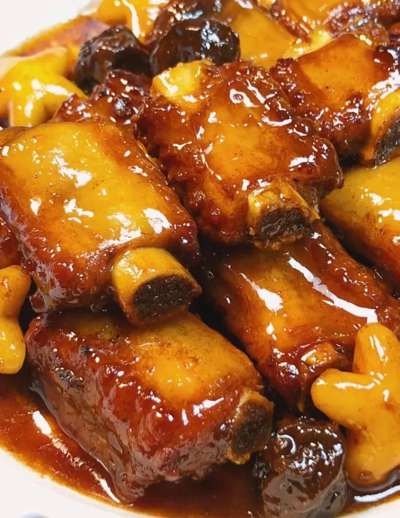 Preserved Plum Braised Pork Ribs
