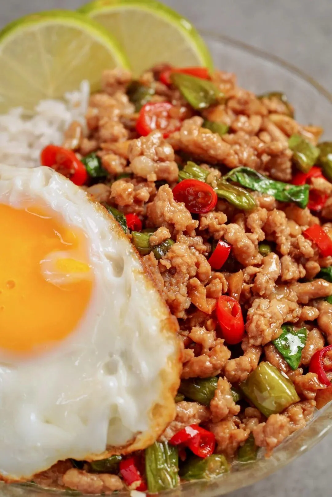 Thai Basil Pork Rice (Pad Krapow)
