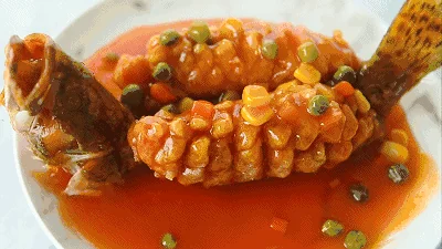 Squirrel-shaped Mandarin Fish