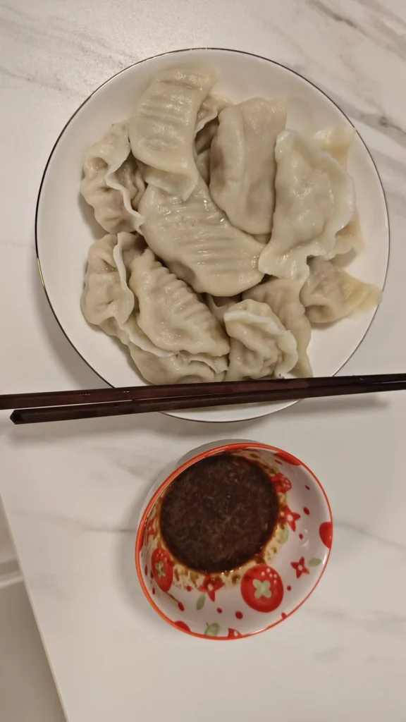 Sauerkraut and Pork Dumplings