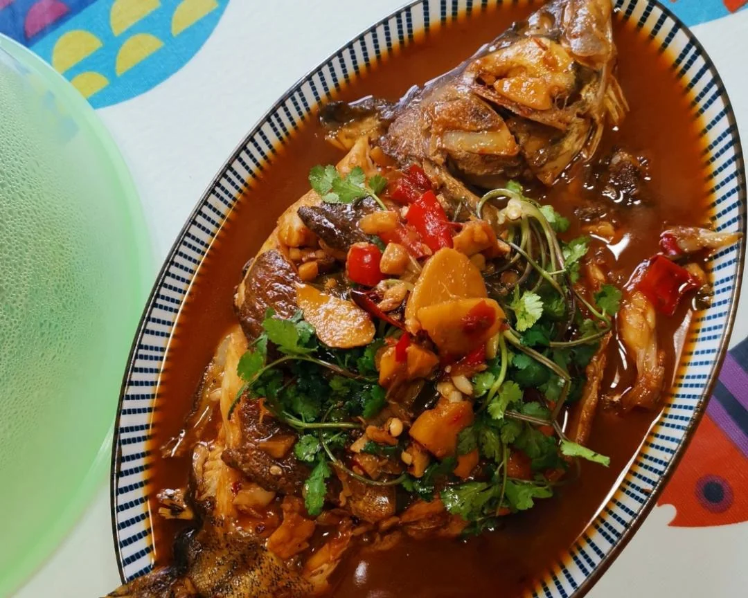 Braised Mandarin Fish