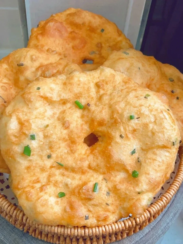 Savory Breakfast Scallion Pancakes
