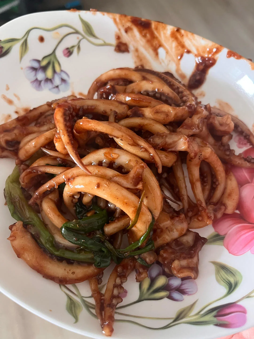 Cumin Squid Tentacles