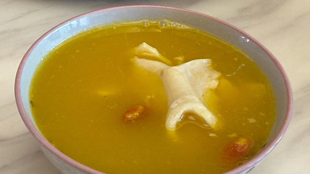 Ultimate Comfort: Golden Pumpkin Fish Maw Chicken Soup (No Bones!)
