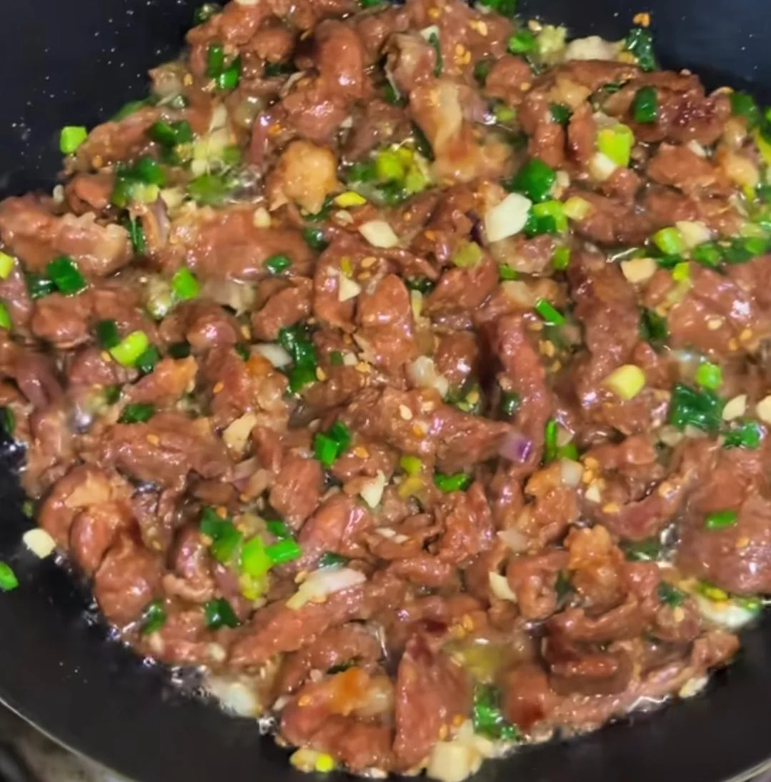 Salt Scallion Beef, Chicken Thigh & Pork Shoulder