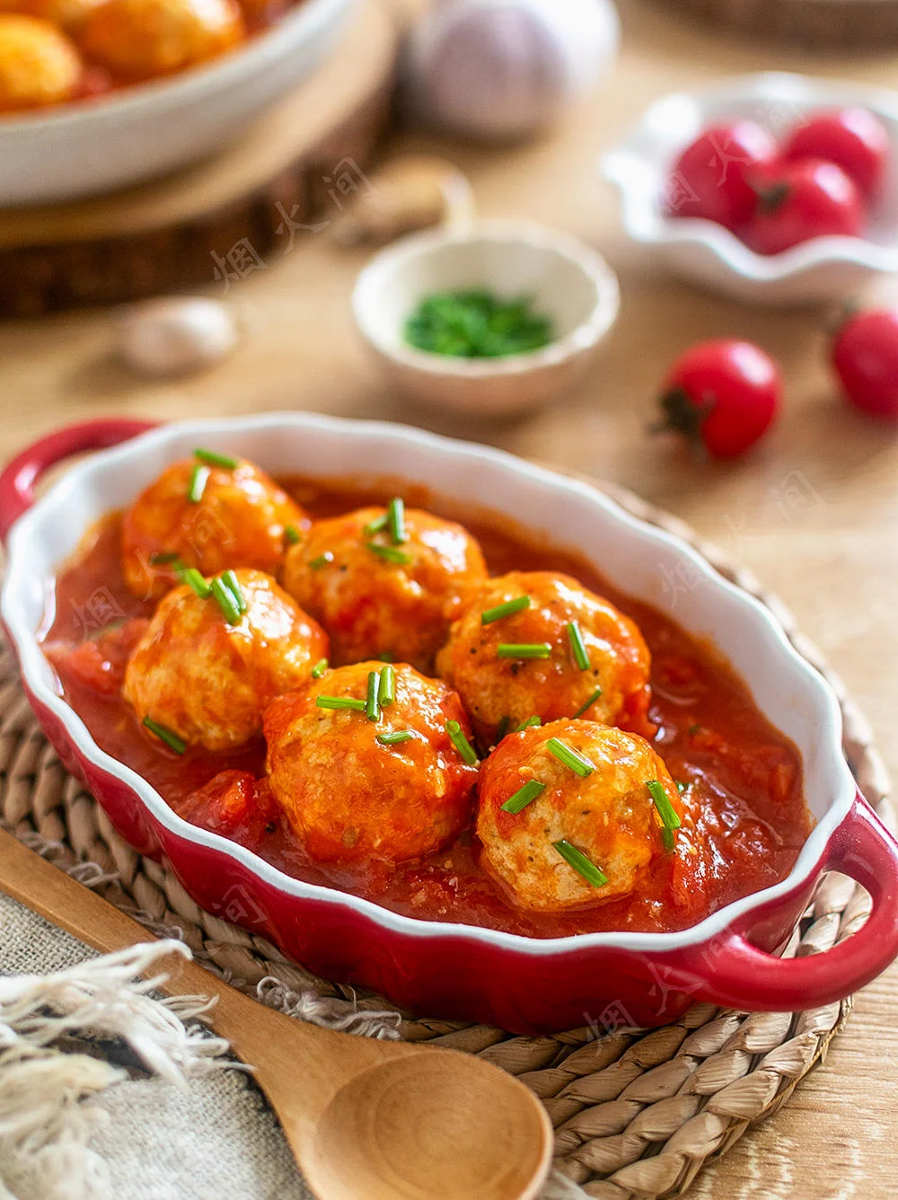 Sweet & Tangy Tomato Chicken Meatballs