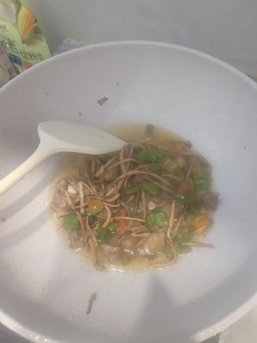 Stir-fried Squid with Shredded Pork