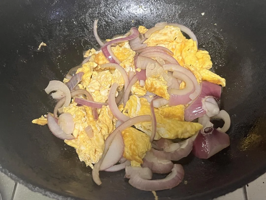 Stir-fried Onion & Eggs | Super Delicious Home-style Dish