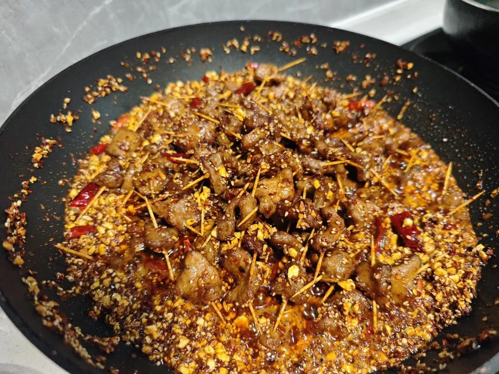 Toothpick Spicy Beef