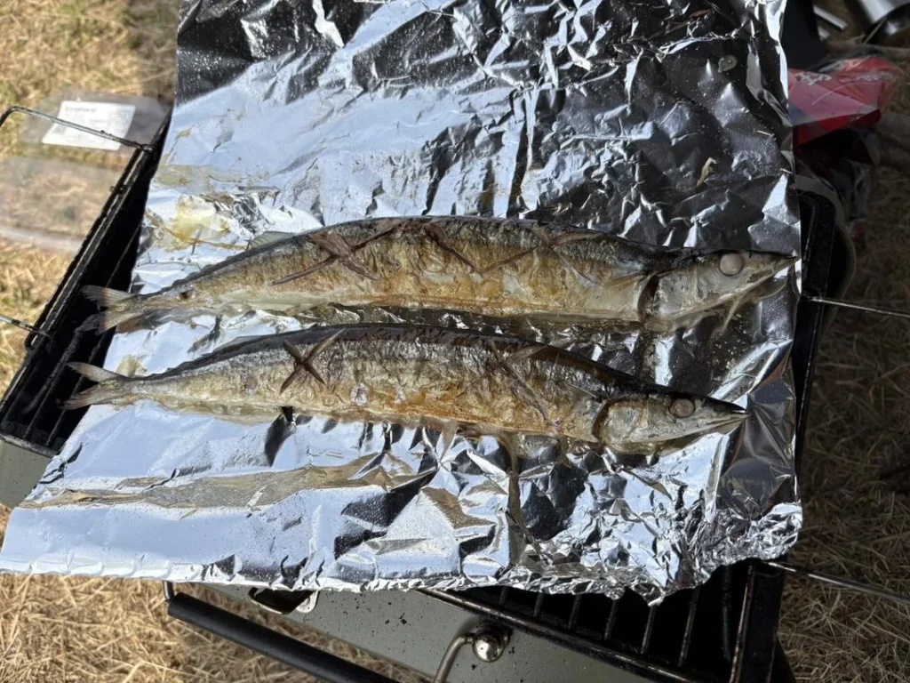 Pan-Fried Horse Mackerel with Butter