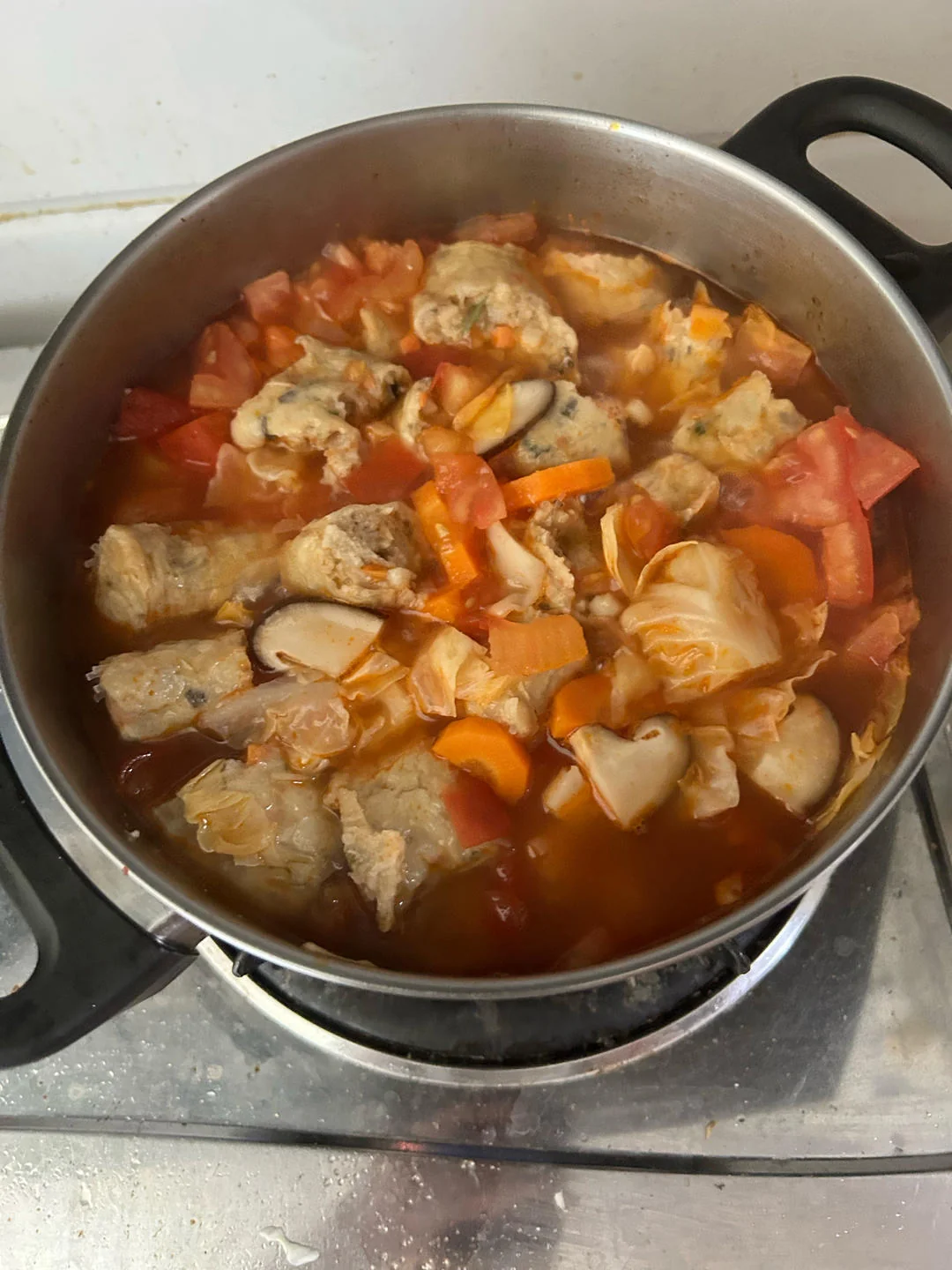Chicken Meatball Stew