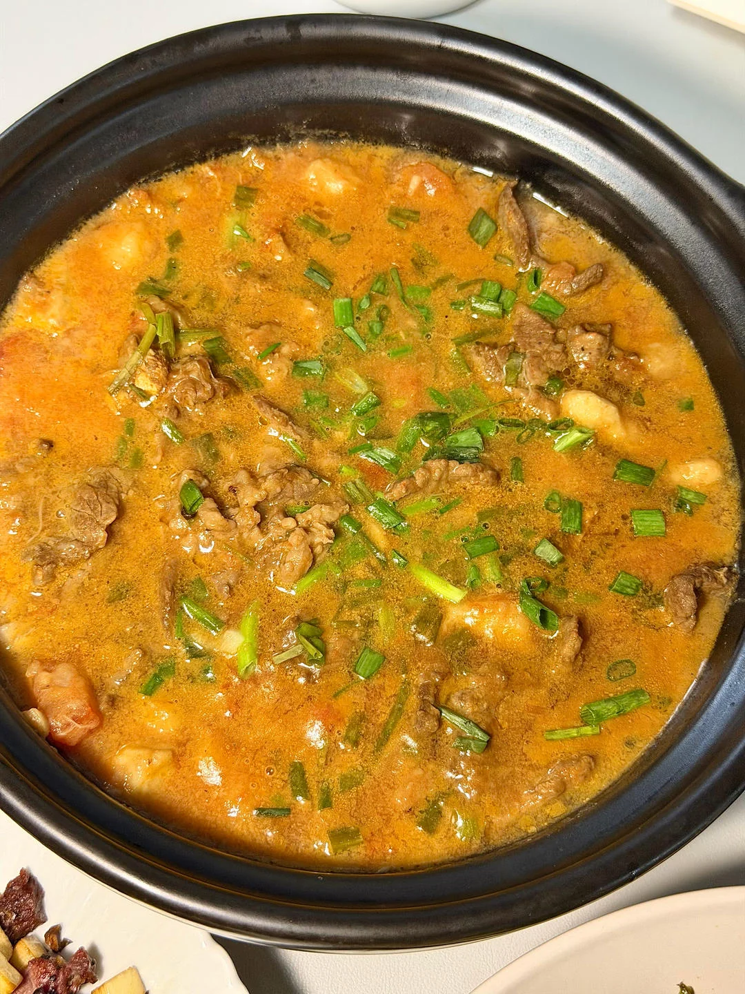 Tomato Taro Beef Stew — A Rice Killer!