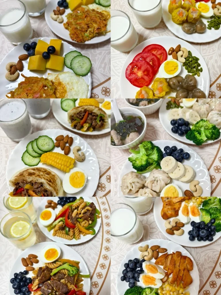 A Week of Non-Repeating Breakfasts for School Kids