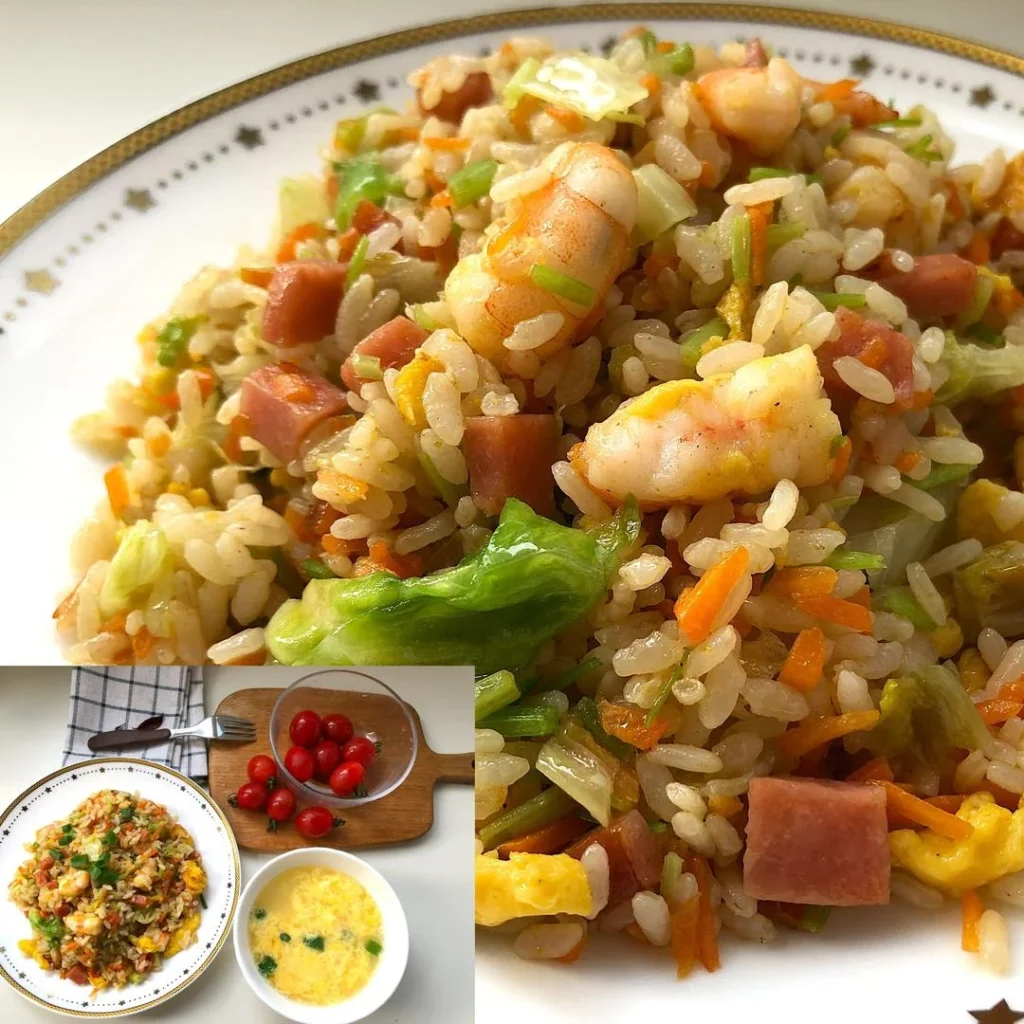 Quick Breakfast: Fried Rice & Egg Drop Soup (Super Easy)