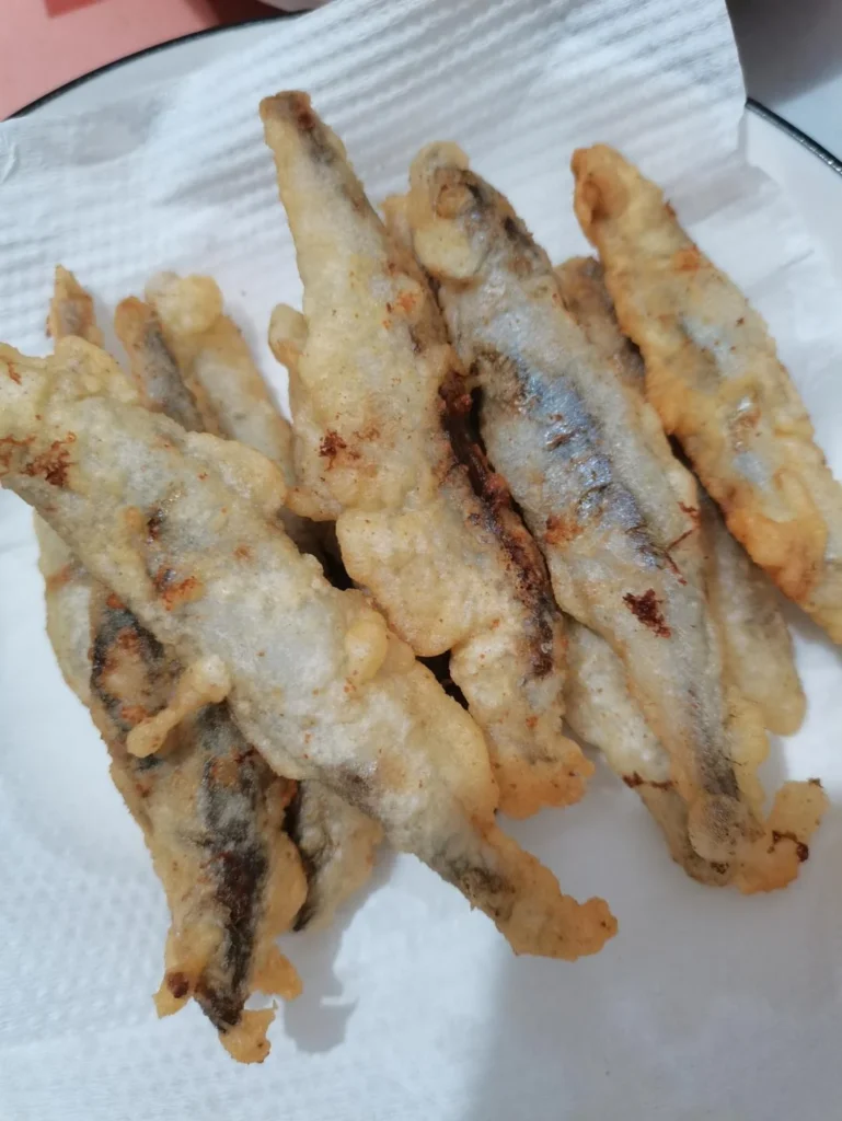 Crispy Deep-Fried Capelin
