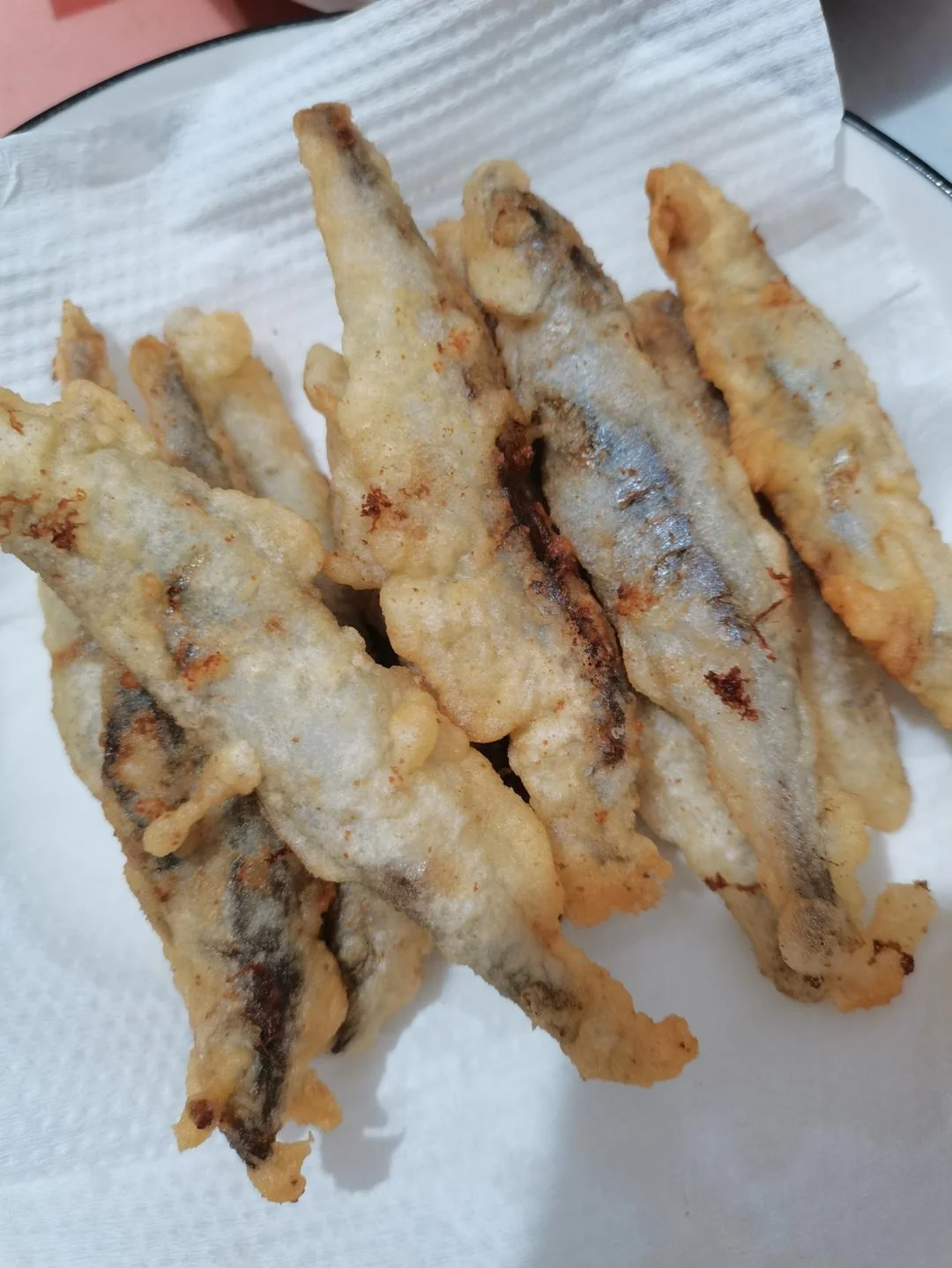 Crispy Deep-Fried Capelin
