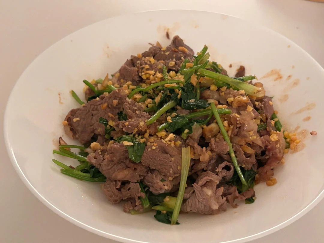 Shacha Sauce Marbled Beef