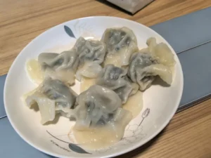 Chive and Pork Dumplings