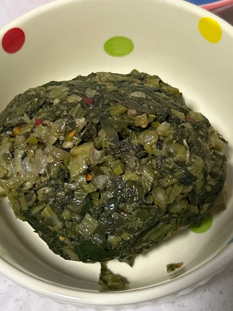 Stir-fried Pickled Mustard Greens with Free-Range Pork