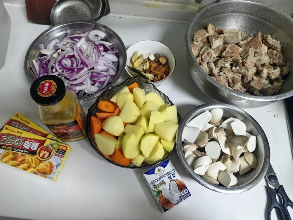Rich and Creamy Curry Beef