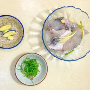 Steamed Sea Bass Fillets