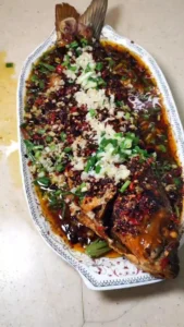 Sichuan Sizzling Spicy Fish