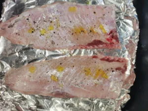 Air-Fried Grass Carp Belly