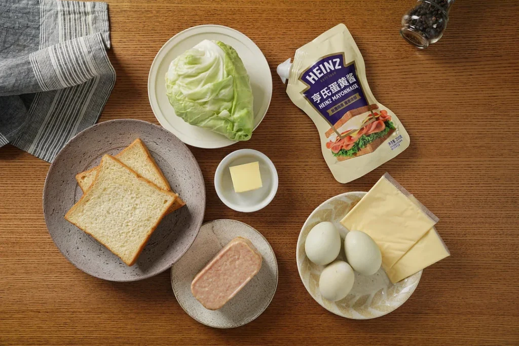 Morning Energy Breakfast | Spam and Egg Sandwich