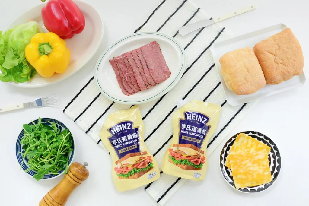 Low-Fat Quick Breakfast | Homemade Little Red Riding Hood Sandwich
