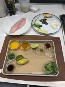 Coconut Milk Poached Fish