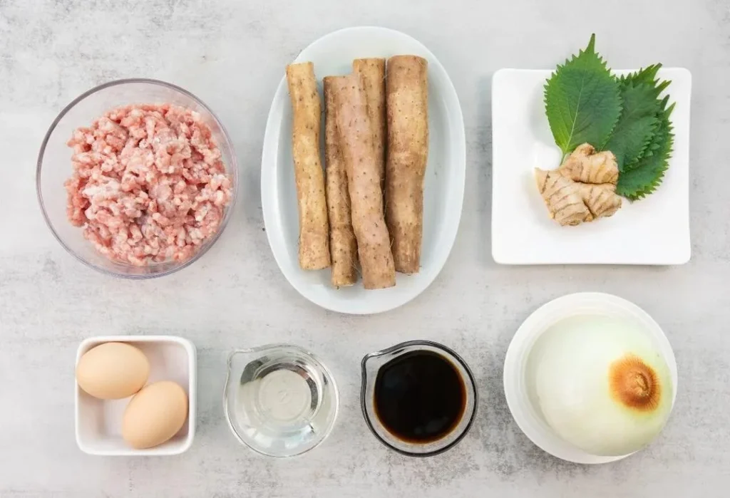 Japanese-Style Yam and Pork Patties (James Kitchen)